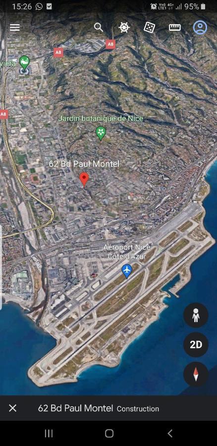 Appartements Renove 2023 Proche Aeroport 5Min, Gare Sncf 2 Min, Tramway Au Pied De L'Immeuble , Parking Possible, Renovated Apartments 2023 Near The Airport 5 Min, Train Station 2 Min, Tram Next To The Building 1 Min, Parking Possible 니스 외부 사진