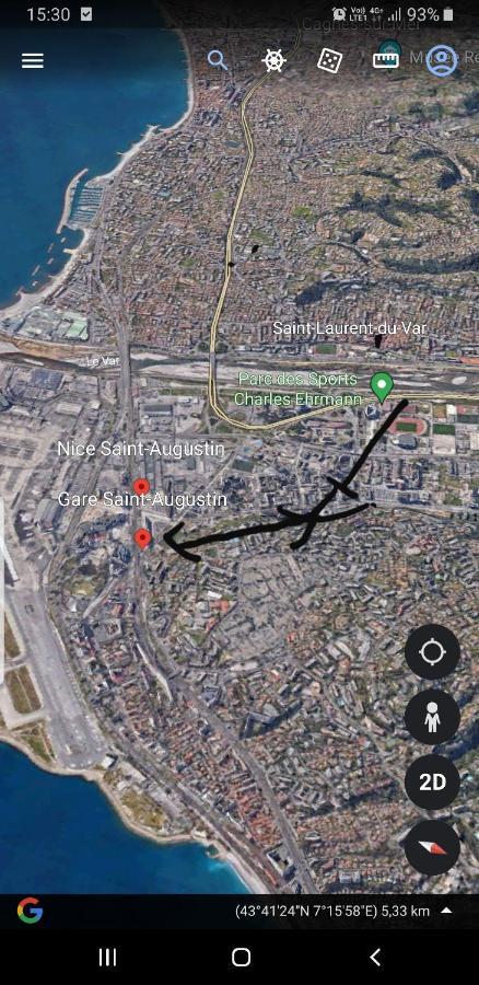 Appartements Renove 2023 Proche Aeroport 5Min, Gare Sncf 2 Min, Tramway Au Pied De L'Immeuble , Parking Possible, Renovated Apartments 2023 Near The Airport 5 Min, Train Station 2 Min, Tram Next To The Building 1 Min, Parking Possible 니스 외부 사진